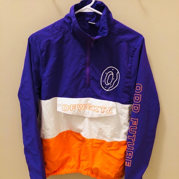 odd future windbreaker purple